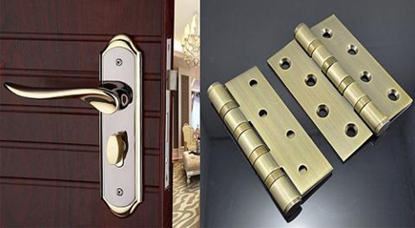 Kinh nghiệm mua phụ kiện cửa thép vân gỗ